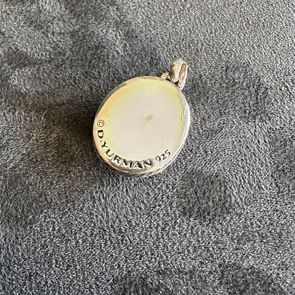 David Yurman Large Petrvs Scarab Pendant in Sterling Silver - RARE - Picture 9 of 15